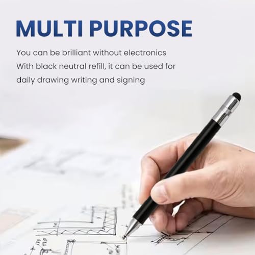 ZORBES® 4-in-1 High Precision Universal Capacitive Stylus Pen for Touch Screens Lightweight Aluminum Body 4 Tips 2 Size Rubber Tips, Disc Tip, Fine Point Compatible for iOS, Android & Windows ZORBES® 4-in-1 High Precision Universal Capacitive Stylus Pen for Touch Screens Lightweight Aluminum Body 4 Tips 2 Size Rubber Tips, Disc Tip, Fine Point Compatible for iOS, Android & Windows